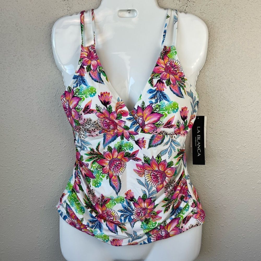 NWT La Blanca Tankini Sizes 8,14, or 16